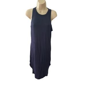 ACTIVE USA, SIZE M, NAVY, RACER BACK DRESS, BODY CON